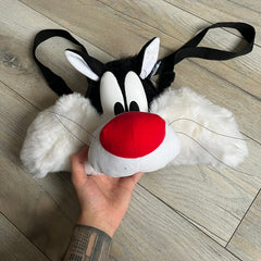 Looney Tunes 1996 Sylvester Head Backpack