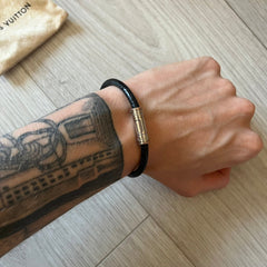 Louis Vuitton Keep It Bracelet Damier Graphite Canvas