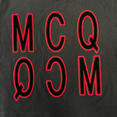 MCQ by Alexander McQueen Velvet Reverse Logo Tee