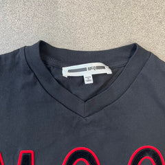 MCQ by Alexander McQueen Velvet Reverse Logo Tee