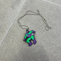 Marvel 1995 Green Goblin Necklace