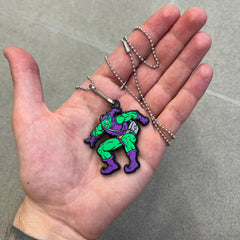 Marvel 1995 Green Goblin Necklace