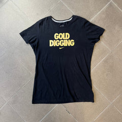 Nike 2012 Olympics "Gold Digging" Black Tee