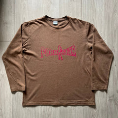 Porn Star Clothing Brown and Pink Longsleeve