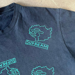 Supreme FW17 Gonz Heads Navy Tee