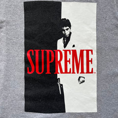 Supreme FW17 Scarface Split Grey Tee