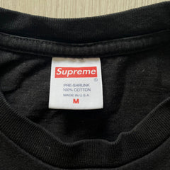 Supreme Fronts SS19 Black Tee