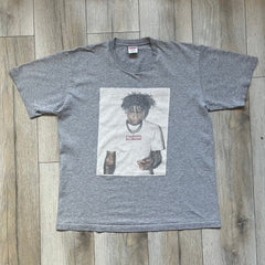 Supreme NBA Youngboy FW23 Gray Tee