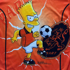 The Simpsons Bart World Cup Netherlands 1999 Tee