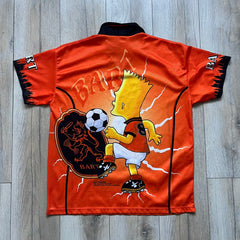 The Simpsons Bart World Cup Netherlands 1999 Tee