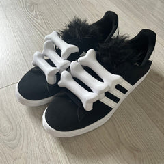 Adidas Campus 80s Jeremy Scott Bones Black Sneakers