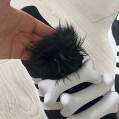 Adidas Campus 80s Jeremy Scott Bones Black Sneakers