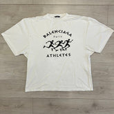 balenciaga paris athletes distressed tee