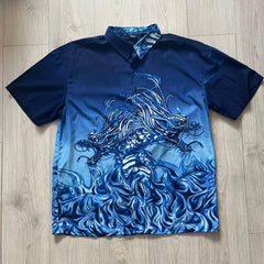 blue dragons 2000's shirt