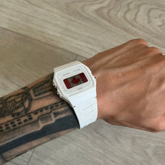 Casio F-91W "Canada" White Digital Watch