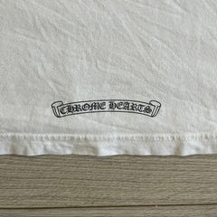 chrome hearts dagger cracked effect tee