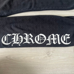 chrome hearts monogram all-over print sweatpants