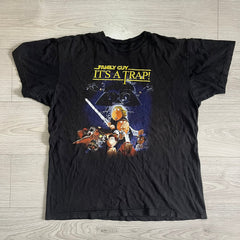 family guy star wars it's a trap! tee