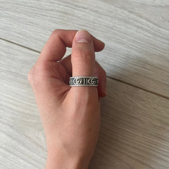 gucci gg marmont wide ring