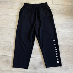 mm6 maison margiela black sweatpants