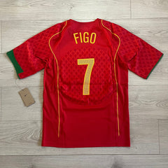 nike 2004 portugal re-issue figo 7 tee
