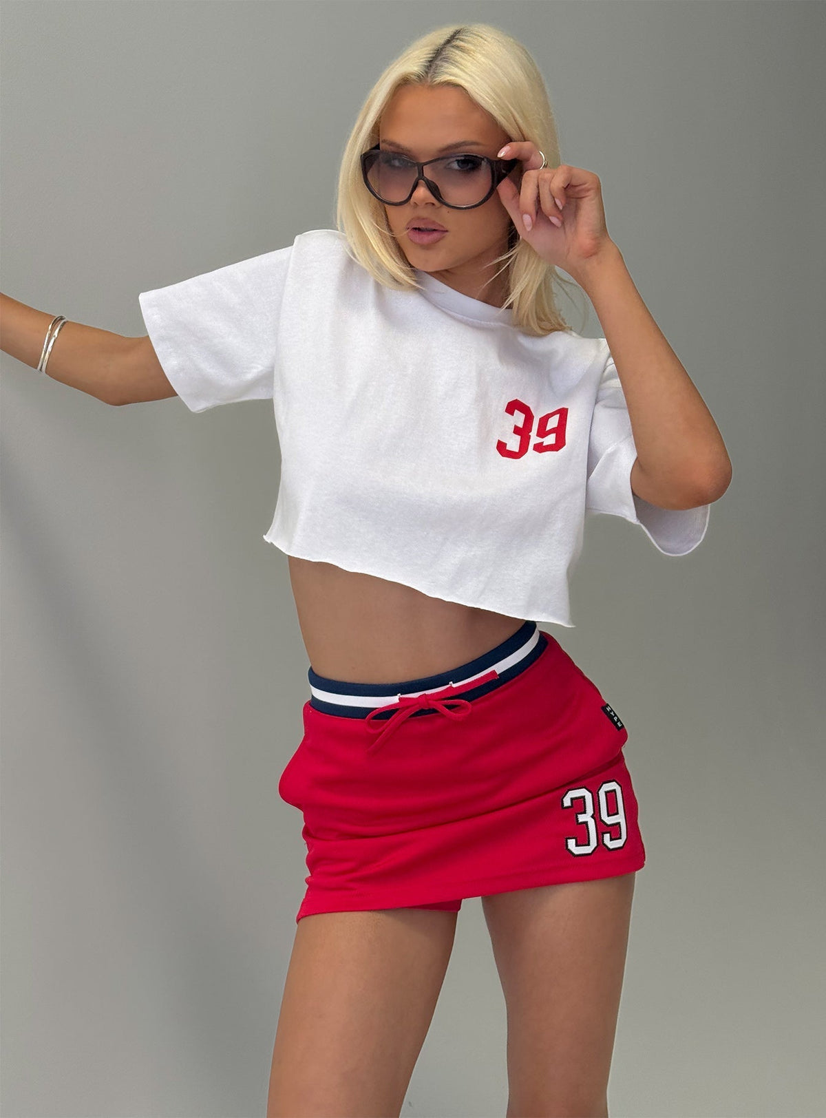 Boston University Basketball Skirt Red