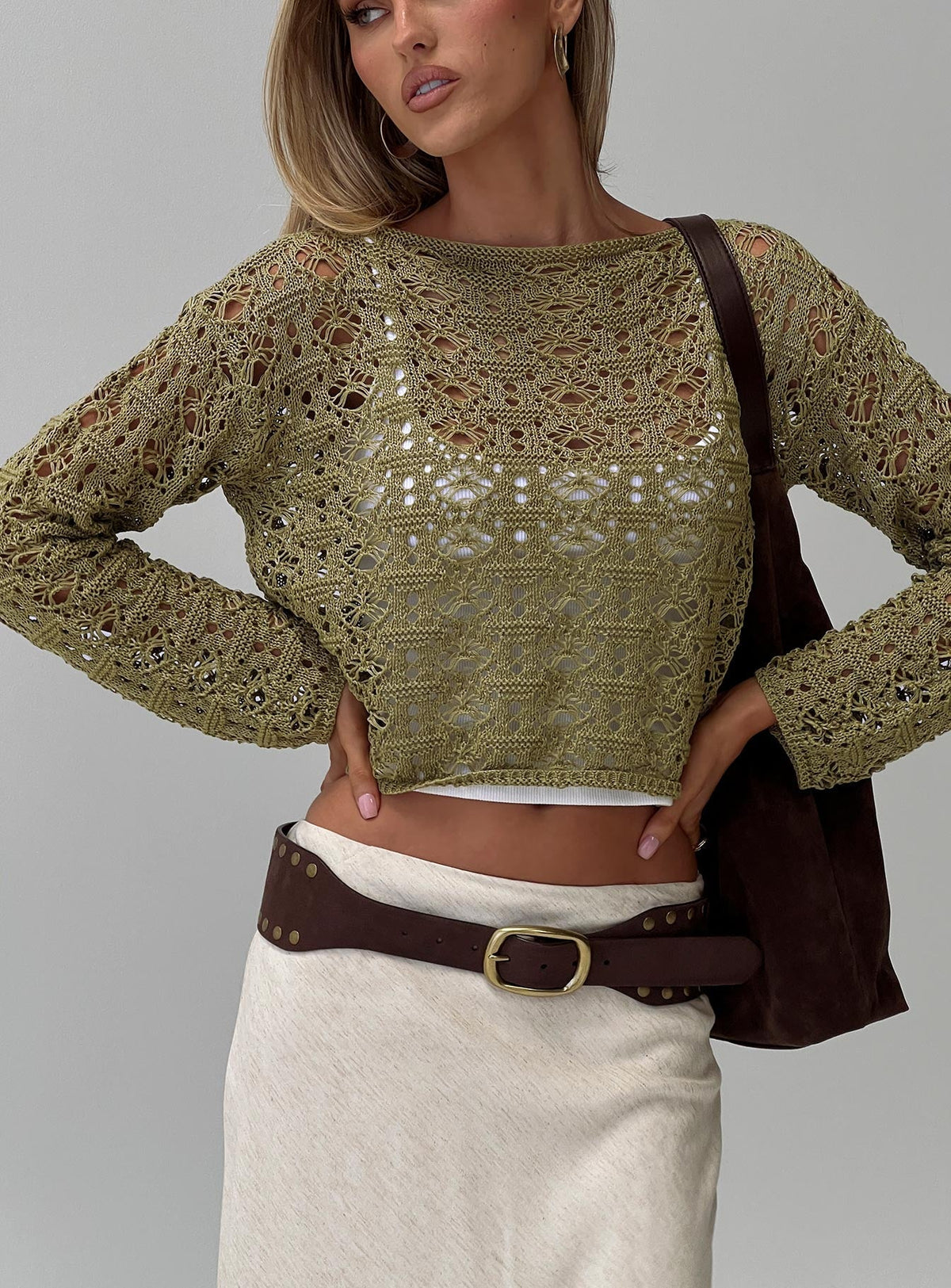 Birdena Sweater Green