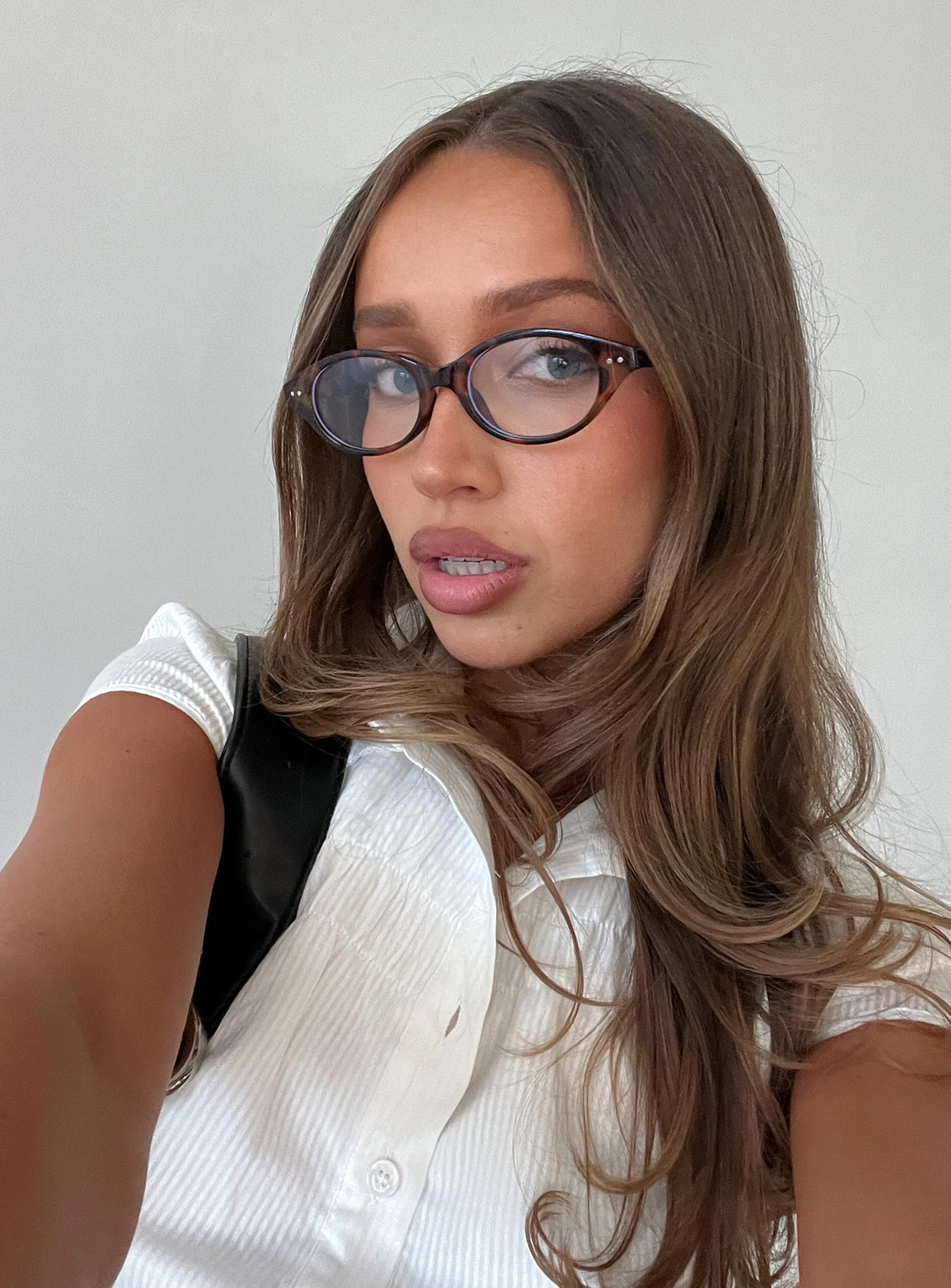 Aguilera Blue Light Glasses Tort
