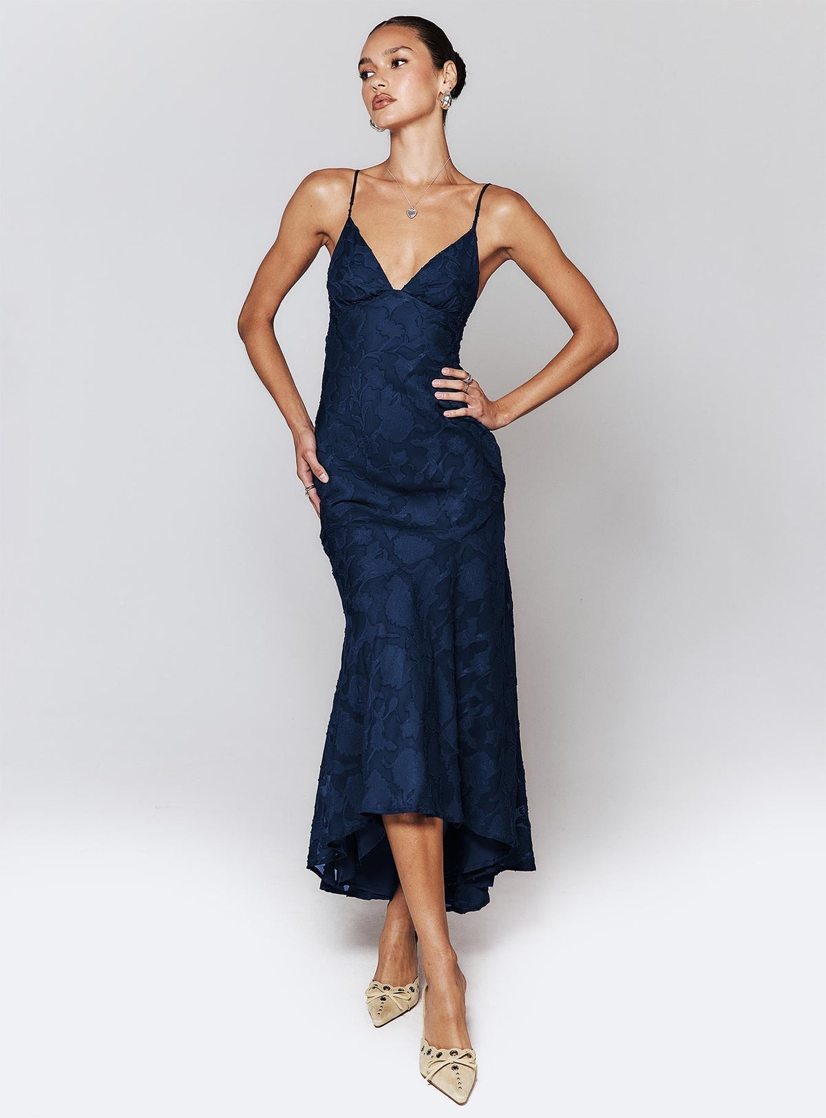 Cyrene Maxi Dress Navy