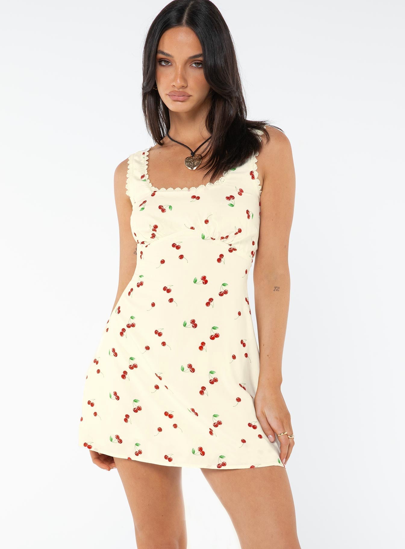 Dasha Mini Dress Cherry