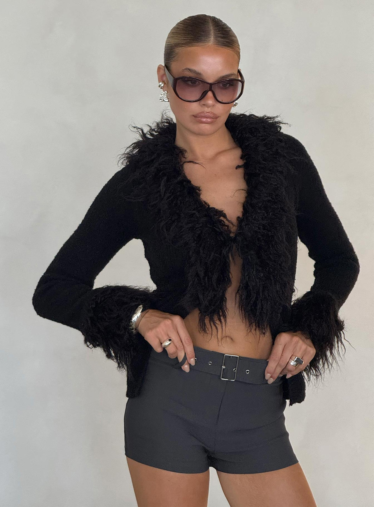 Sistine Cardigan Black