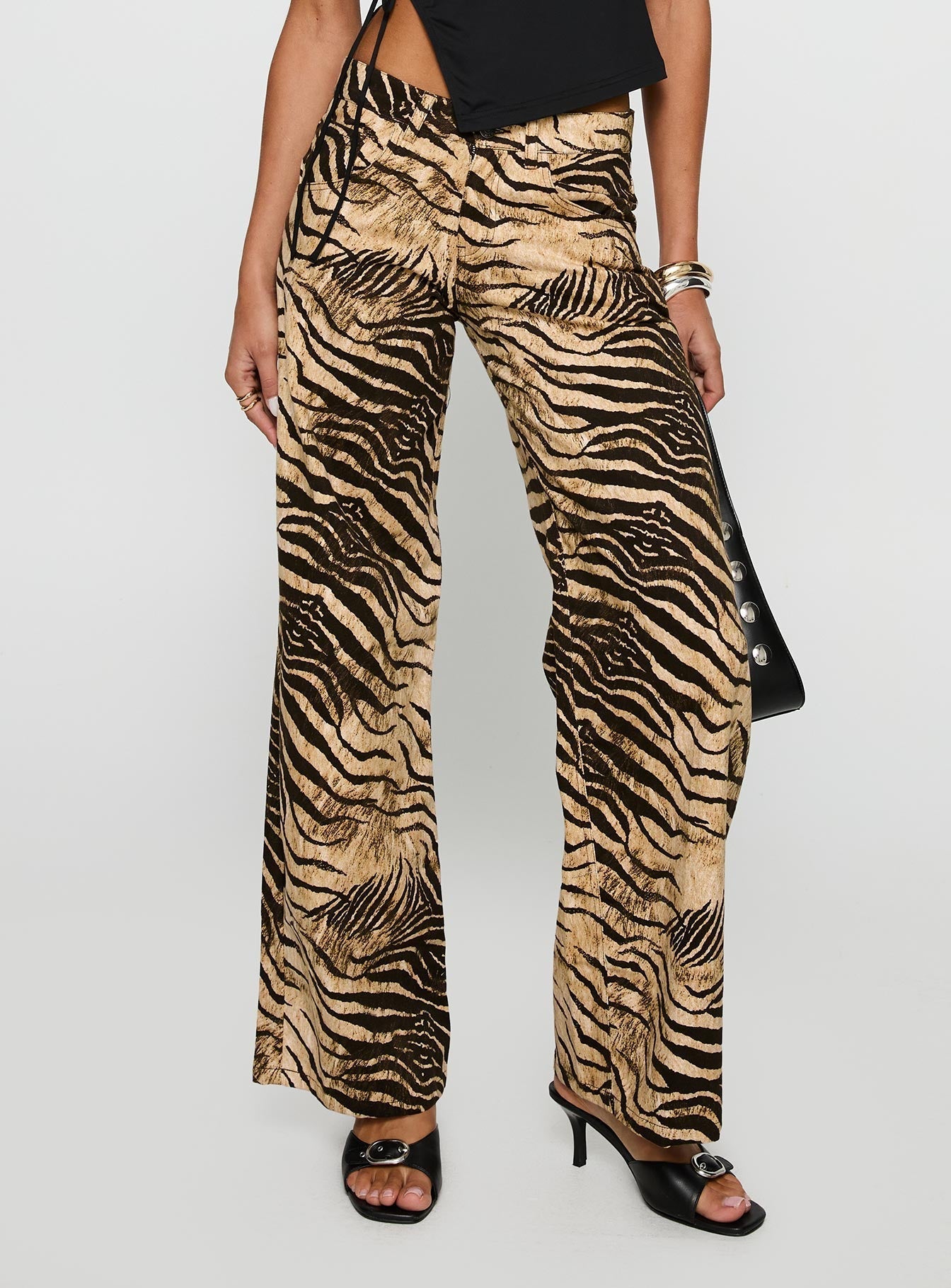 Low Rise Roomy Pants Multi