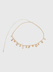 Vibe Check Chain Belt Gold