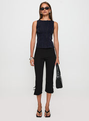 Running Wild Top Blue Stripe