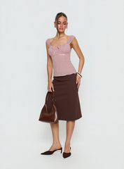 Garconne Top Pink Polka