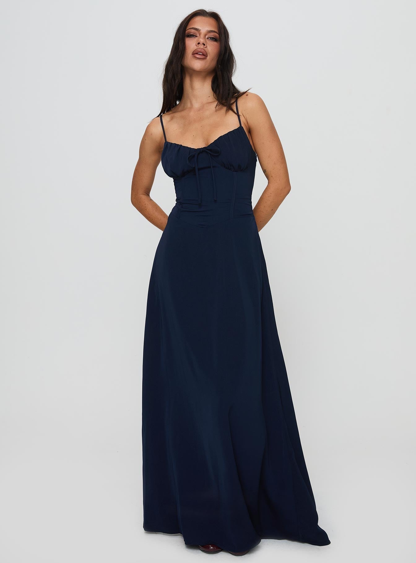 Members Only Maxi Dress Navy