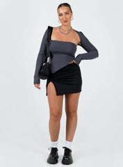 Lowell Mini Skirt Black