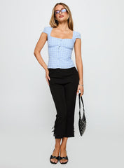 Getting Close Button Up Top Blue Check