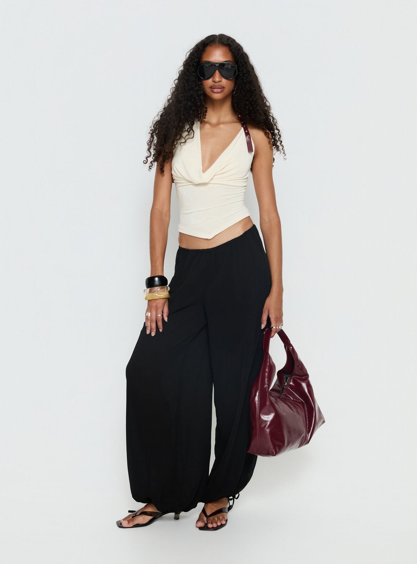 Moondancer Balloon Pants Black