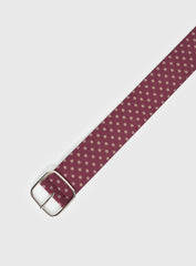 Attley Belt Red Polka