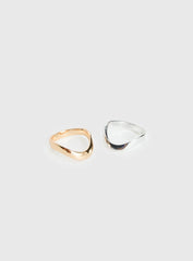 Sandrelle Ring Pack Gold / Silver