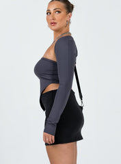 Lowell Mini Skirt Black