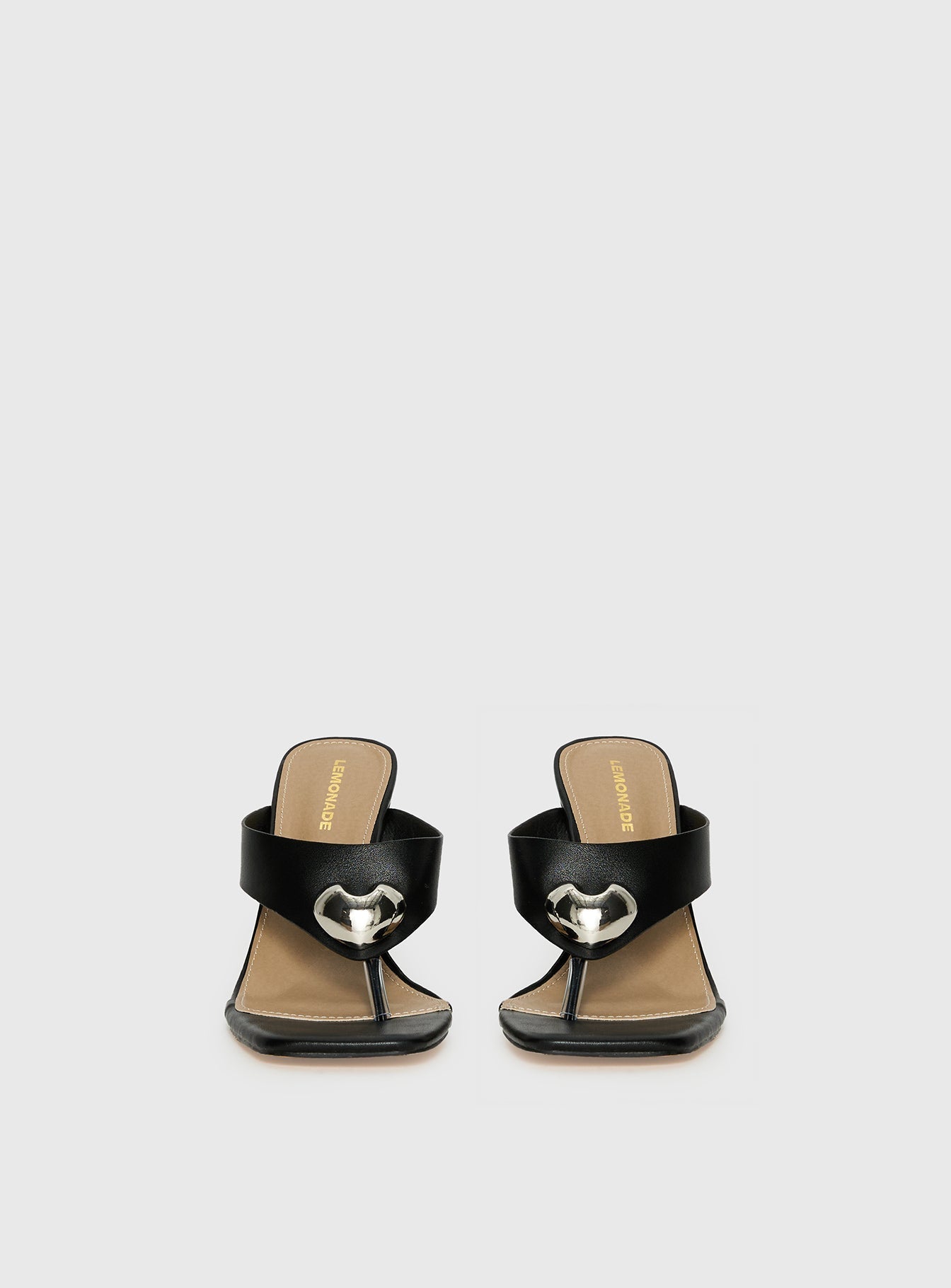 Gifted Thong Heels Black