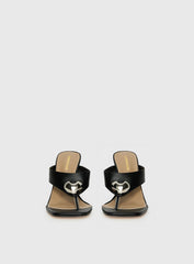Gifted Thong Heels Black