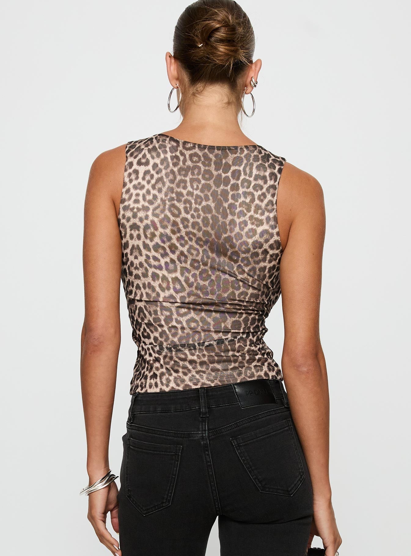 Warm Honey Top Leopard