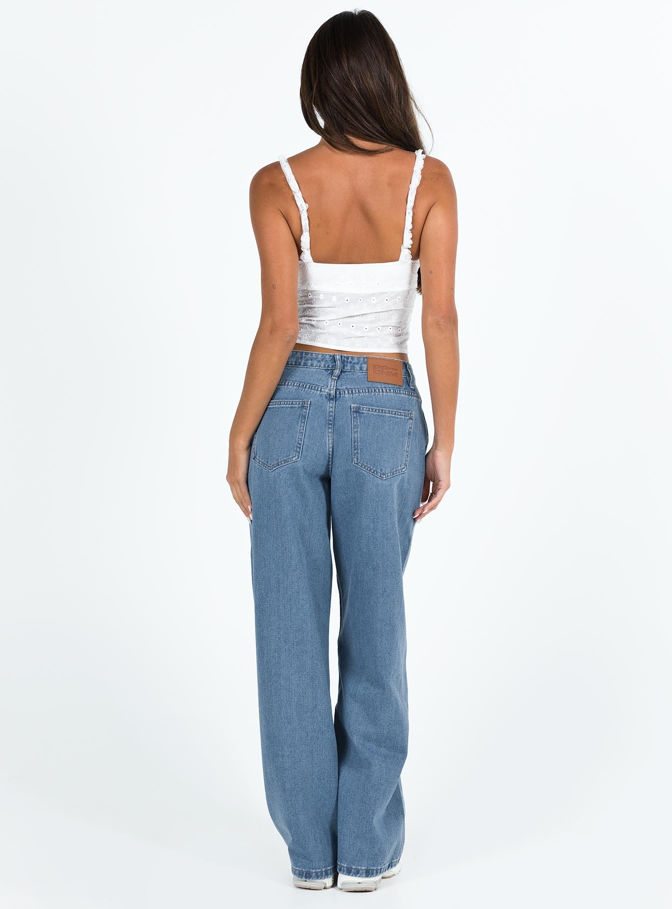 Maryanne Mid Rise Relaxed Jeans Mid Wash Denim Tall