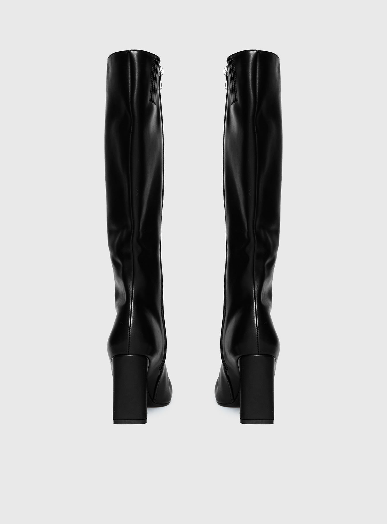 Sawyer Knee High Boots Black