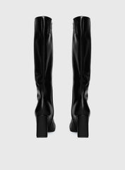 Sawyer Knee High Boots Black