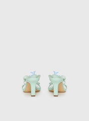 Azira Flower Detail Heels Blue