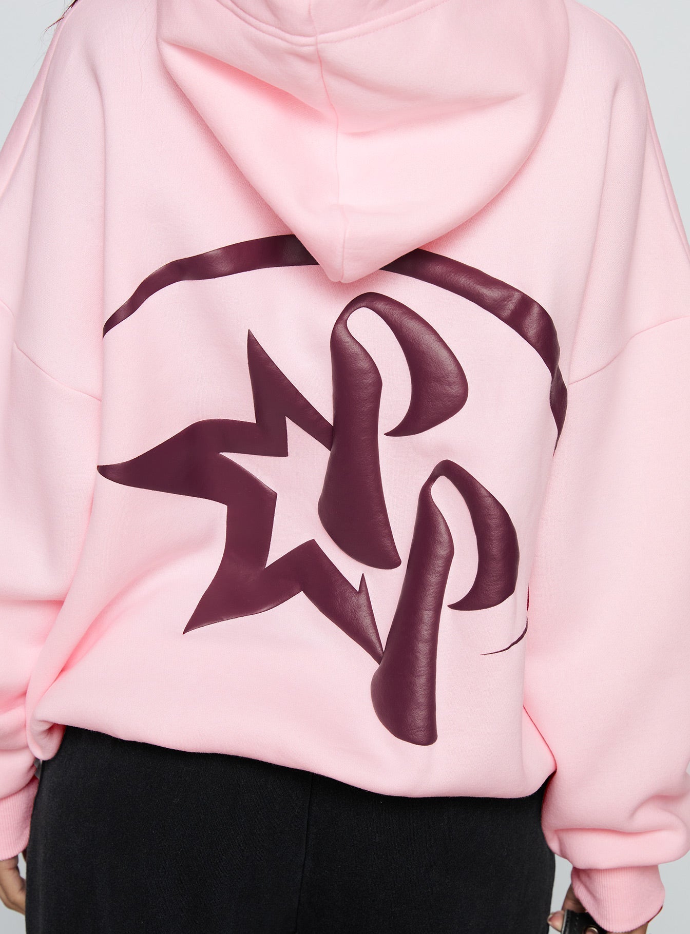 Starblazer premiumselectionfabric Graphic Hoodie Pink